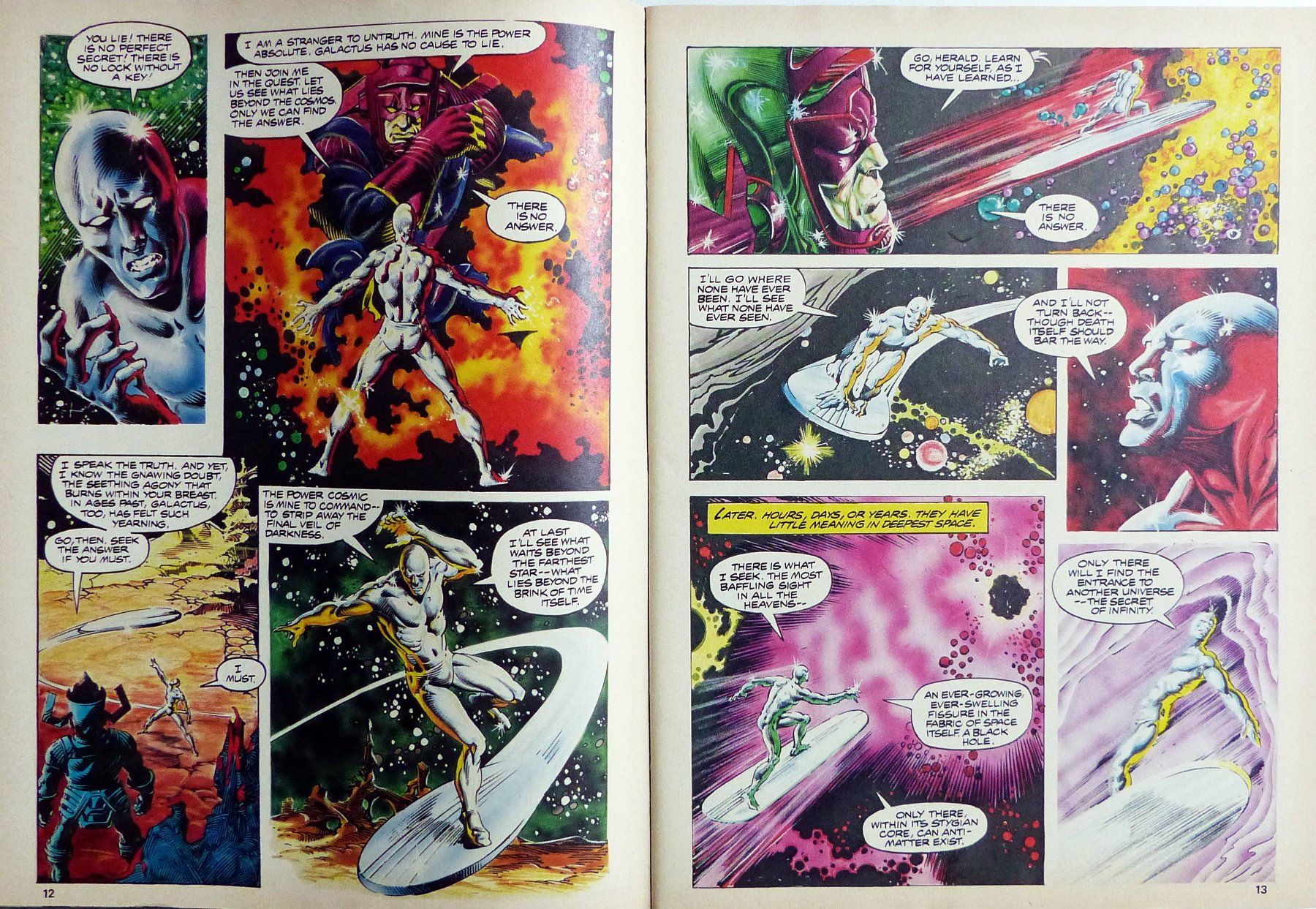 Comics: EPIC ILLUSTRATED #1 GALACTUS & SILVER SURFER MARVEL 1980 – Gebraucht aus Lugano von YouWantUS 4