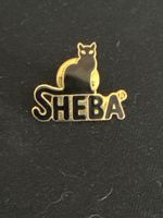 Alte SHEBA Katze PIN Anstecker Gold Optik Sammlerstück 5