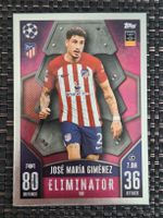 Sammelkarte Topps Match Attax - José Giménez - Eliminator