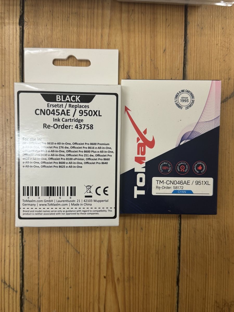 Hewlett Packard Cartouches & Toner: Tintenpatrone HP Drucker  – Neuf (Voir description) à Steffisburg par pwi_l5k5 1