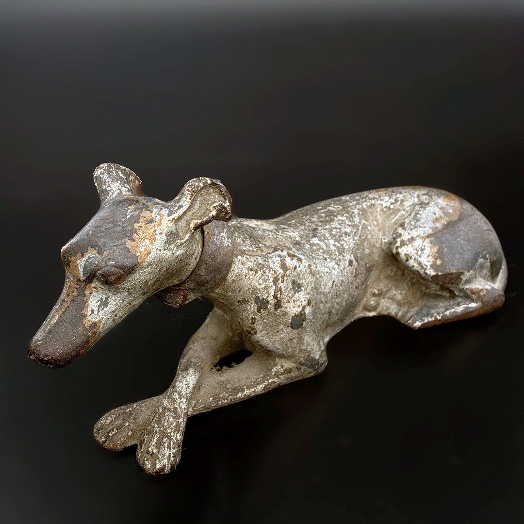 Sculture & Statue: Antike Windhund Figur / Greyhound – Usato da Luzern venduto da Eukalyptus 2
