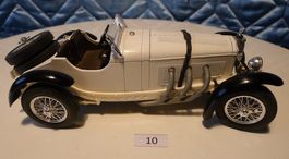 Mercedes-Benz SSK weiss Speichenraeder 2 Reserveraeder ...