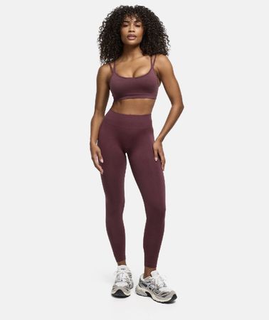 Qace Scrunch Pro Leggings Eggplant Gr. M neu