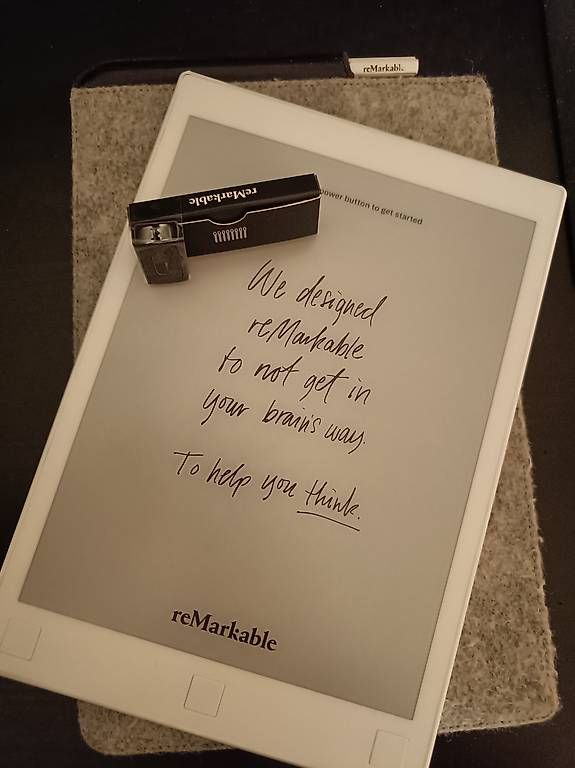 Tablet PC: Remarkable 1 mit Hülle, Stift und Ersatzspitzen – Usato da Zürich venduto da ave_de