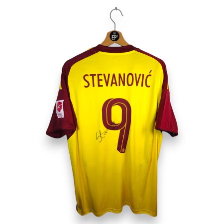 Original 2025-26 Servette Third Trikot SIGNED Stevanović