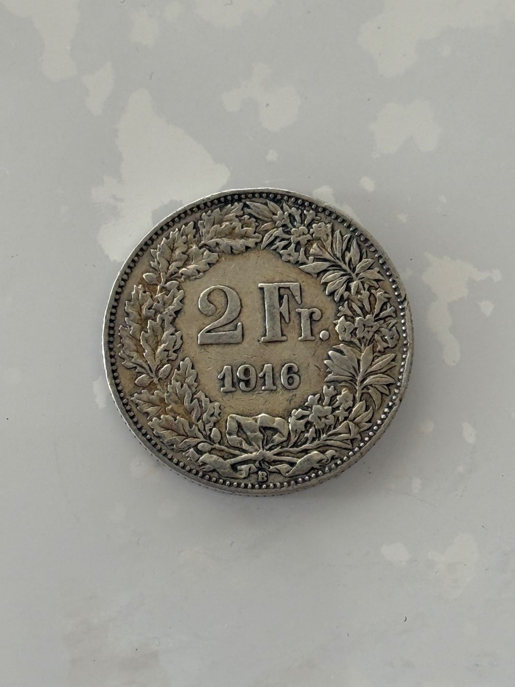 Alle Münzen: 2 Franken 1916  Rar – Gebraucht aus Wallisellen von SWISS_SILVER1 1