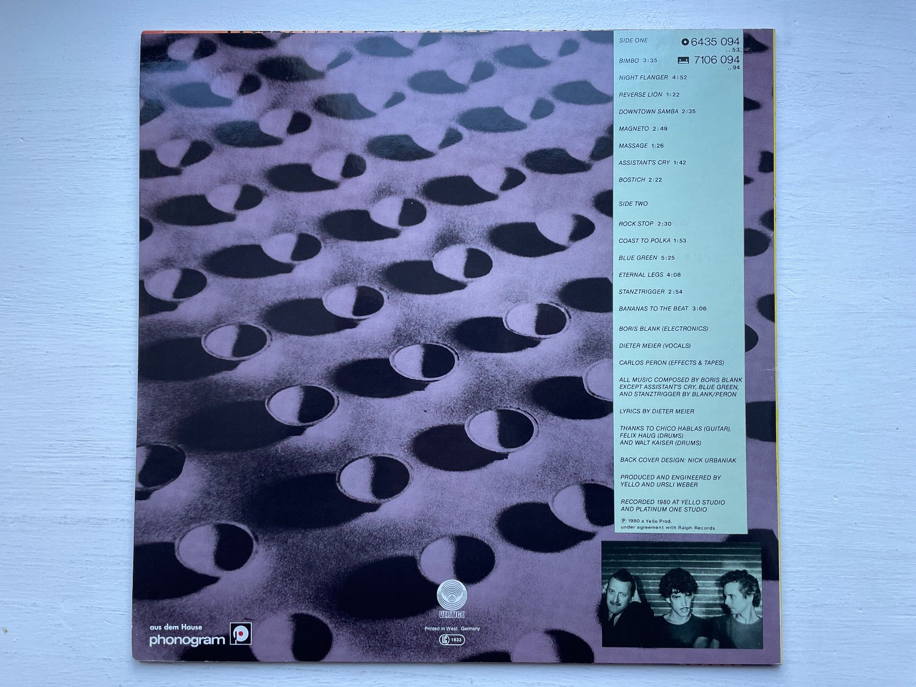 Dischi in vinile: Yello - Solid Pleasure - LP, 1980, Top-Zustand! – Usato da Zürich venduto da Andy_t71 1