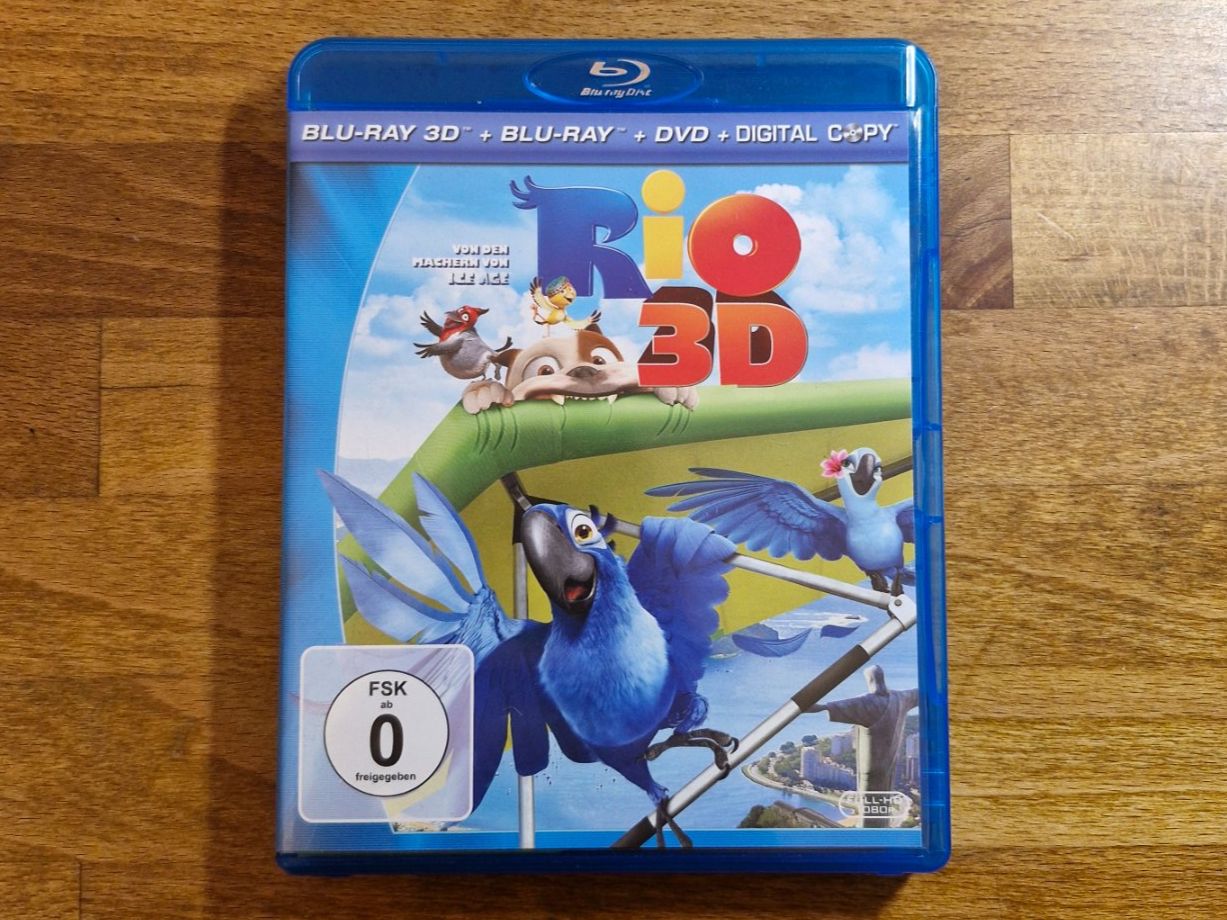 Tutti i DVDs: Rio 3D (2011) RAR Bluray – Usato da Pfungen venduto da Whitie