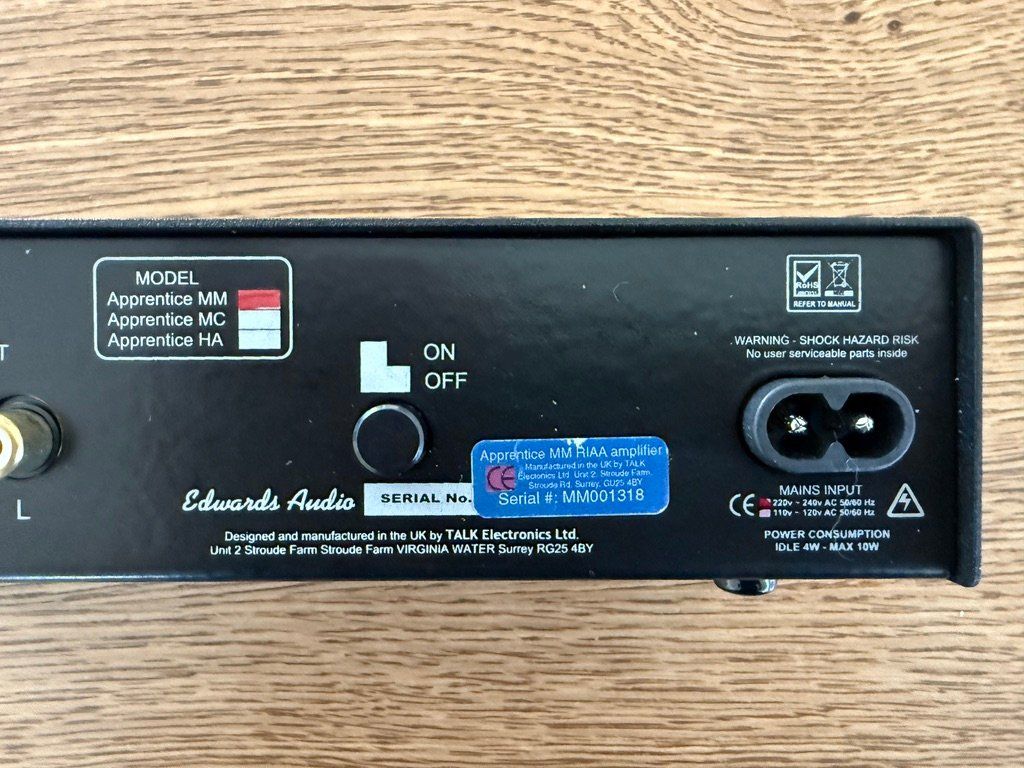 Verstärker: Edwards Audio Apprentice MM Equaliser, neu und originalverpa – Neu und originalverpackt aus Schenkon von Phillip02 2