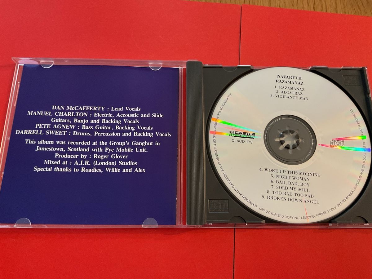 CDs: Nazareth - Razamanaz CD (Castle Classics) 1989 – Gebraucht aus Steinach von Quarkie 1