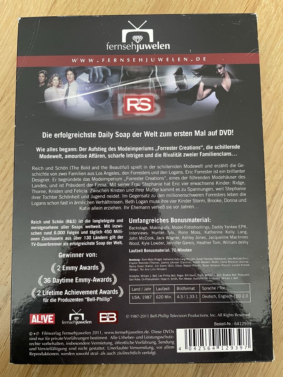 Tutti i DVDs: "Reich und Schön" - DVD Sammlung – Usato da Moosseedorf venduto da Mojash3 1