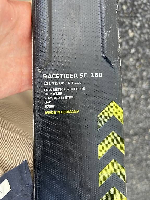Völkl Sci: Völkl Ski Racetiger SC 160 – Usato da Rothenburg venduto da lou_bfg9 2