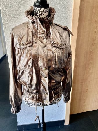 Blouson T36-38 OR métallisé NEU