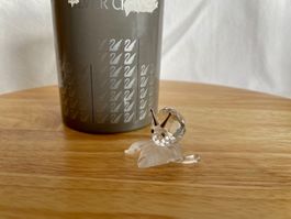 Swarovski Figur Schnecke auf Weinblatt 196501 mit OVP