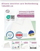 Allsana Sensitive Care Deckenbezug 140x200 cm weiss (2 mal)