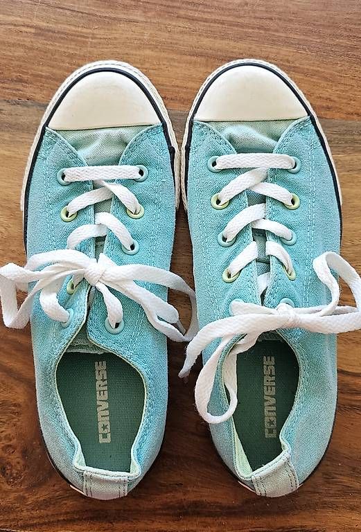 Scarpe da uomo: Converse Schuhe mintgrün – Usato da Appenzell venduto da San-cu