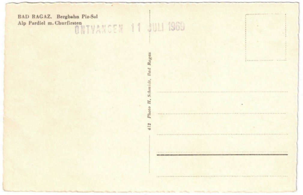 Cartoline postali: Bad Ragaz - Gondelbahn – Usato da Binningen venduto da Mountainrider 1