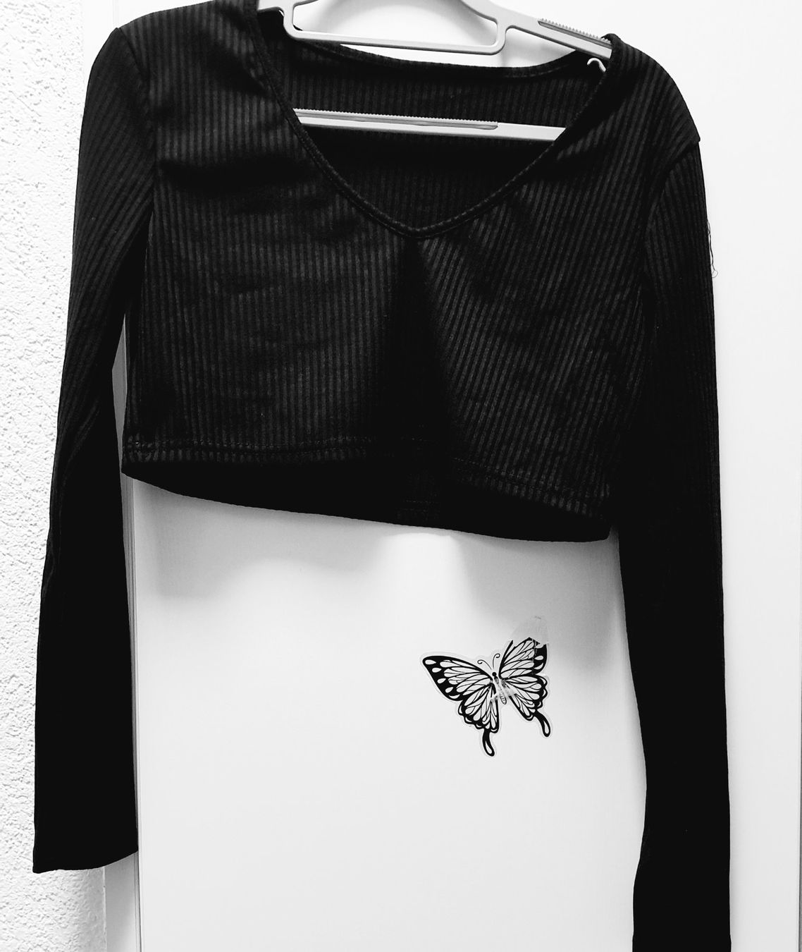 Camicette, T-shirt & Top: Schwarzes, geripptes Set – Nuovo (secondo la descrizione) da Thun venduto da Vinkaa 1