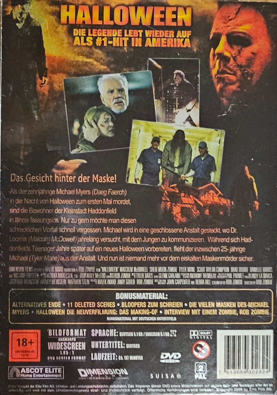 Tous les DVDs: Halloween - Unrated Director's Cut – D'occasion à Wahlen b. Laufen par Cg10 1
