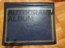 Autogramm Album - Fussballer & Sänger - 80er Jahre