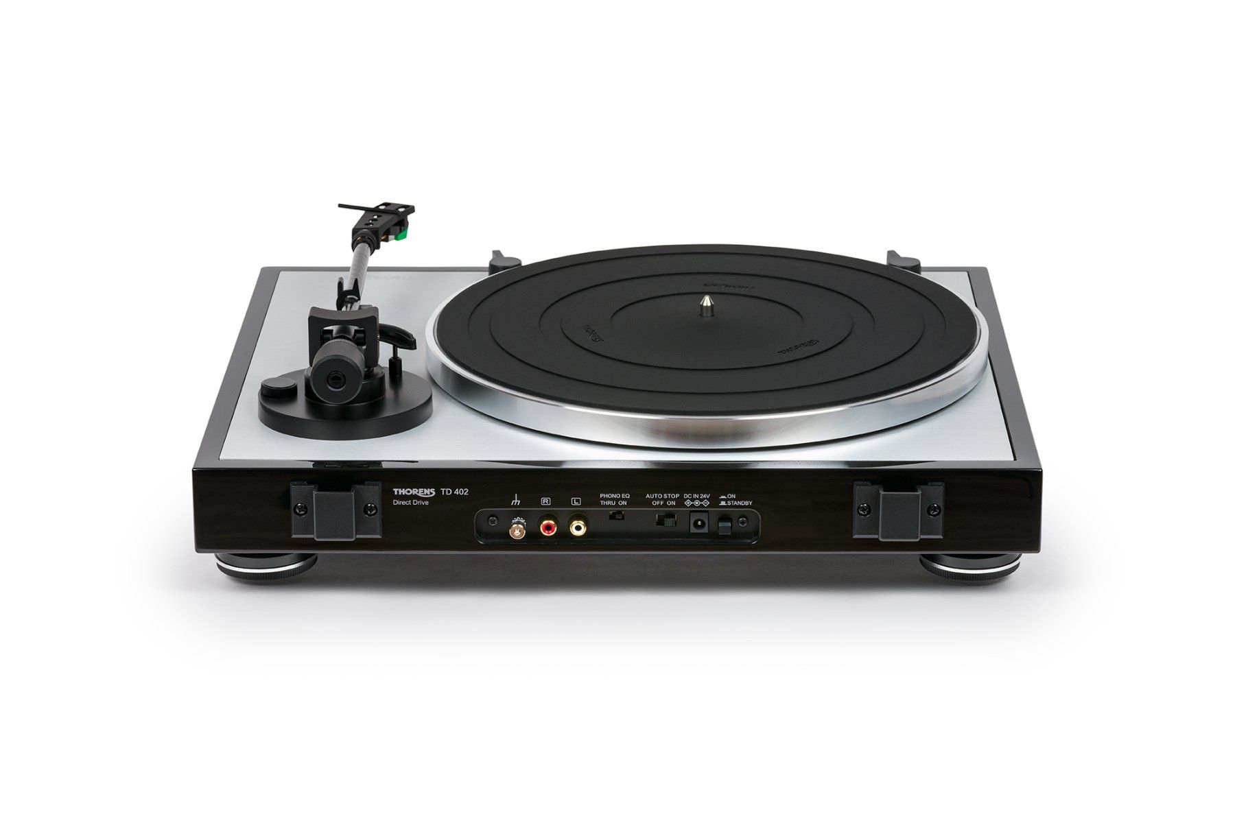 Thorens Giradischi: Thorens TD 402 DD, Schwarz – Nuovo e nell'imballaggio originale da Waedenswil venduto da Dundunba