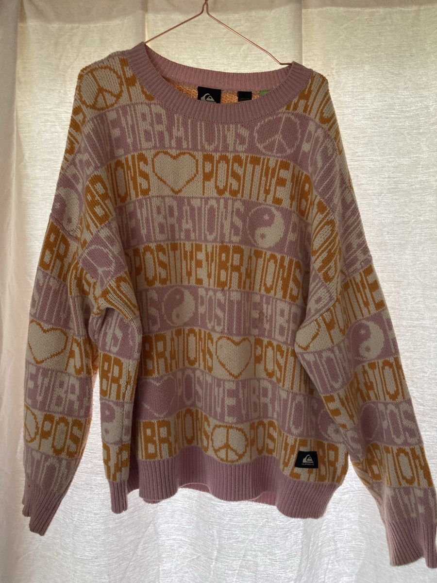 Quiksilver Maglioni & Felpe: Quiksilver Strickpullover Positive Vibrations Gr. M  – Usato da Siselen BE venduto da -skylein- 1
