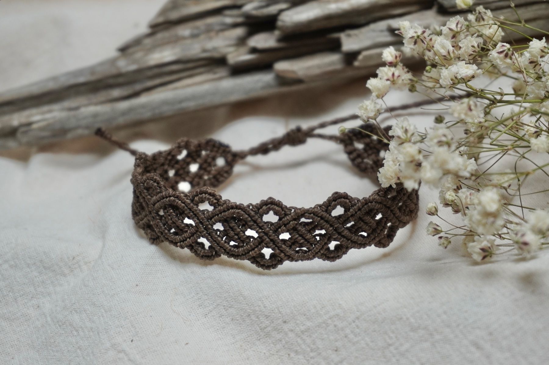 Bracciali & Braccialetti: silva - Makramee Armband - Personalisierbar – Nuovo (secondo la descrizione) da Heerbrugg venduto da R.St27 2