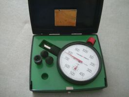 Hasler AG Bern - Antiker Handdrehzahlmesser in Etui Vintage