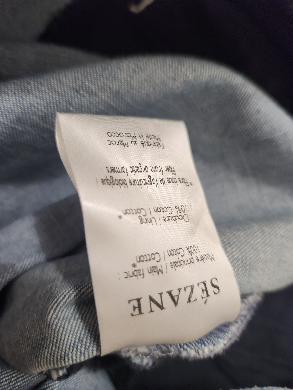 Sezane Jeans: Jean SEZANE large taille 46 bleu clair  – D'occasion à Niedergösgen par Eva2410 8