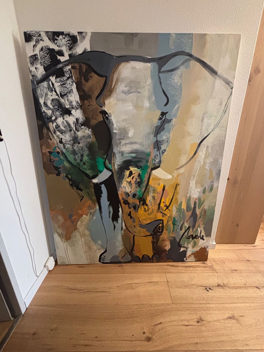 Dipinti: Elefant Bild von Gade – Usato da Zürich venduto da tinde 2