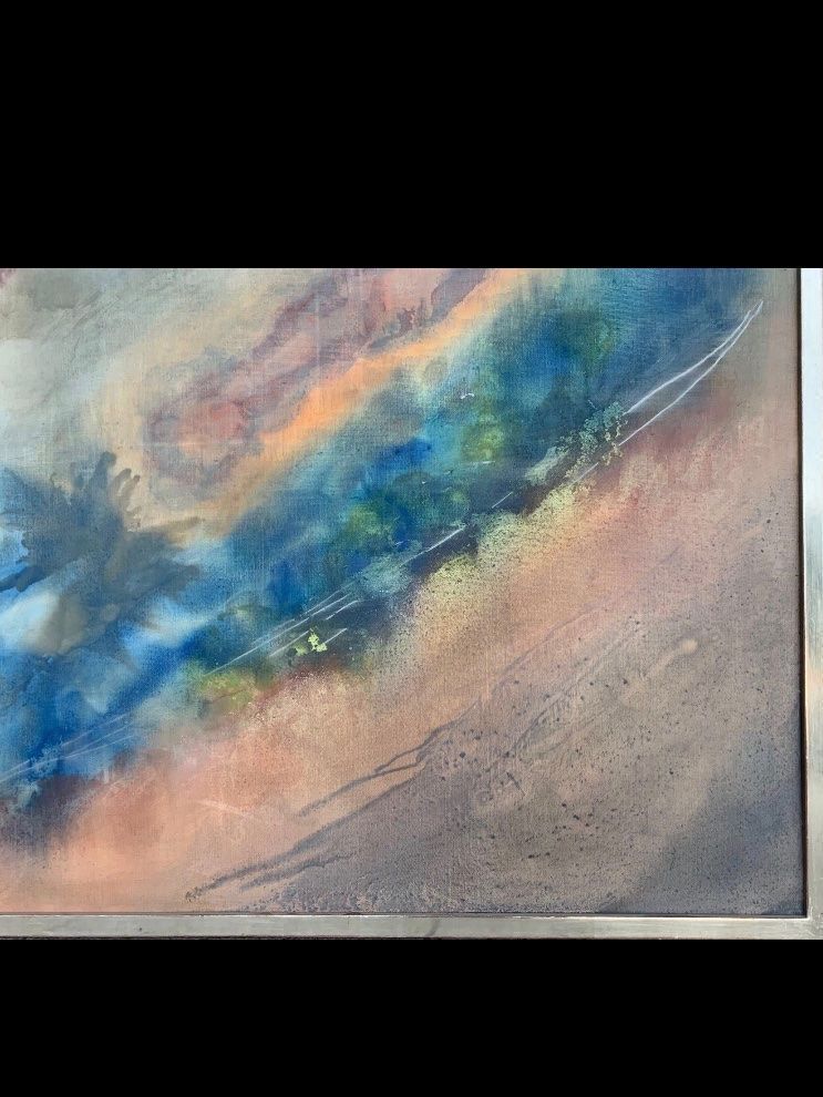 Dipinti: Grosses Gemälde Abstrakt Bild Kunst – Usato da Olten venduto da sportwelt 2