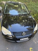 VW Polo 1.4, schwarz, 5-Türer, mit Frontschaden, gebraucht