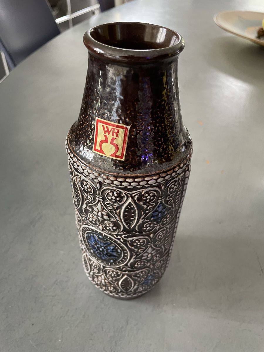 Vasen & Gefässe: WR Vase Email vintage Mid Century – Neu (gemäss Beschreibung) aus Basel von RAMSESSOLEIL 6