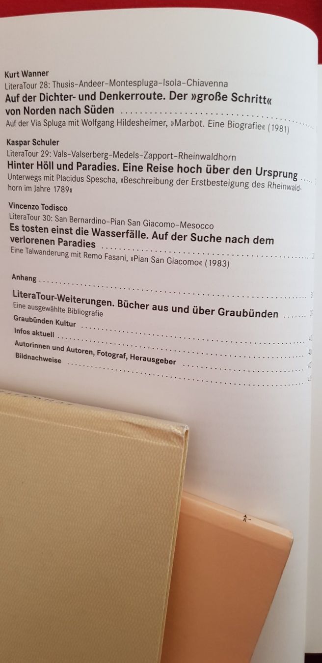 Libri: Literarische Wanderungen in Graubünden – Usato da Uster venduto da Astral 6