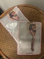 CALZEDONIA MAMA 🤍🖤 2x collants Nude & Black L/4