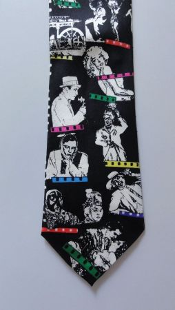 Krawatte Edition Cinema 1995 Seide Silk Film Filmstars Kino