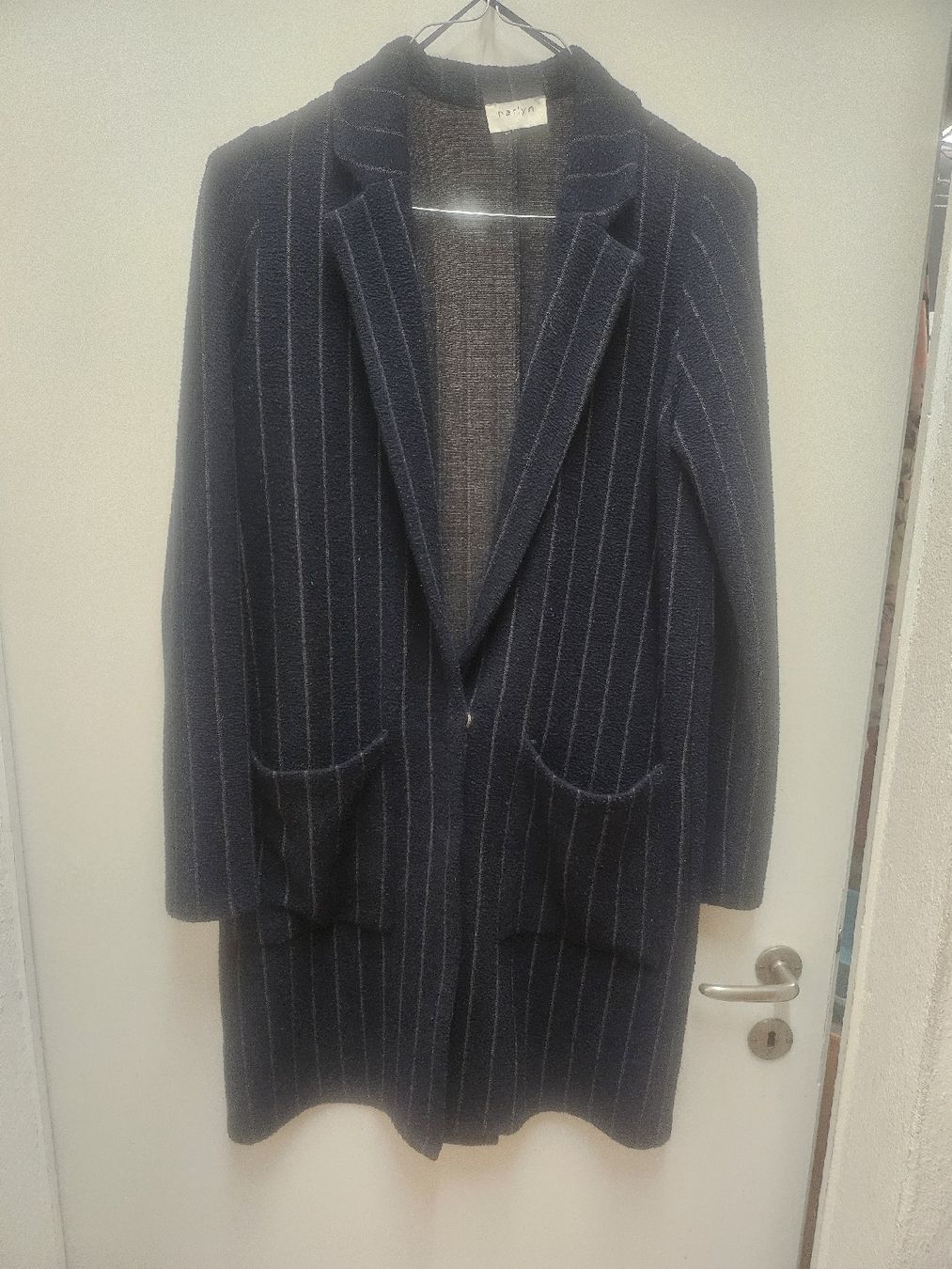 Giacche: Langer Blazer Marine-Pinstriped – Usato da Zürich venduto da eri_8w5v