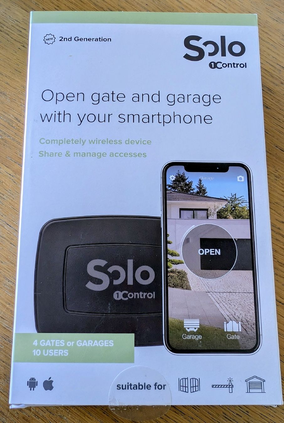 Fernbedienungen: Solo 1Control Smart Gate Garagen Öffner neu – Neu und originalverpackt aus Wermatswil von raitschel 4