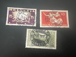 CH 1919 SB Nr. 143-46 Vollstempel (4982)