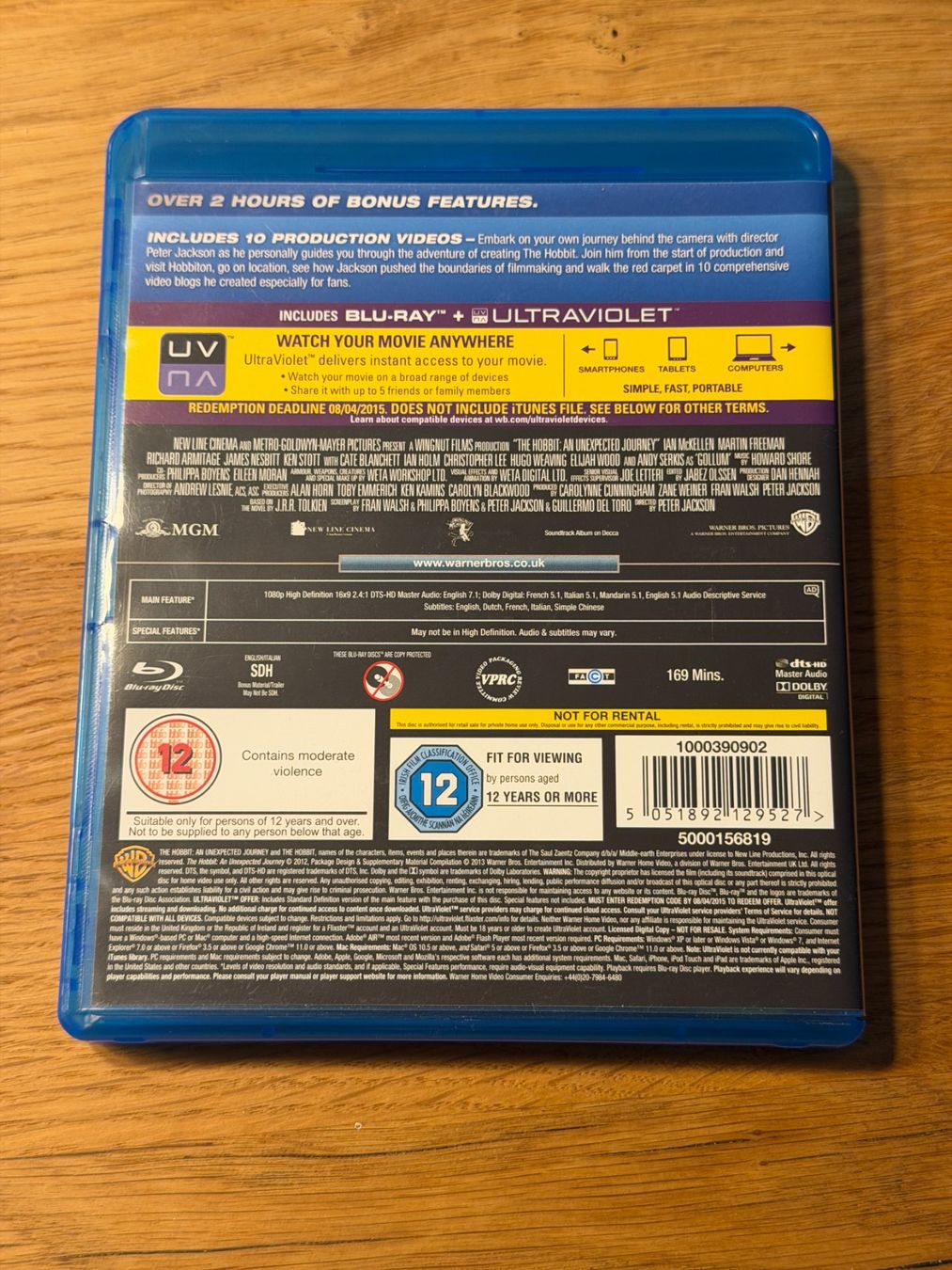 Alle DVDs: Hobbit – Neu (gemäss Beschreibung) aus Birmensdorf ZH von SkiByte 1