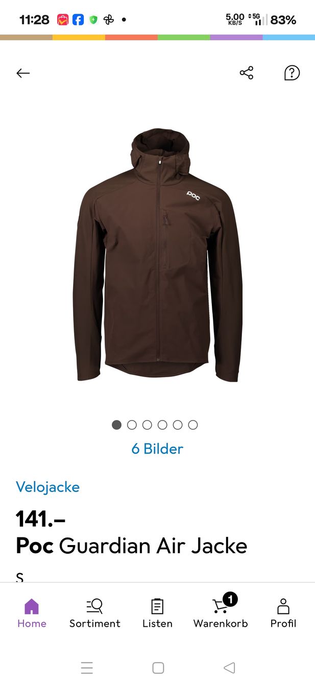 Poc Giacche: Poc Guardian Air Jacke L – Nuovo e nell'imballaggio originale da Engelberg venduto da Univega79 1