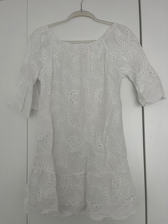 Sommerkleid Weiss Grösse S/M