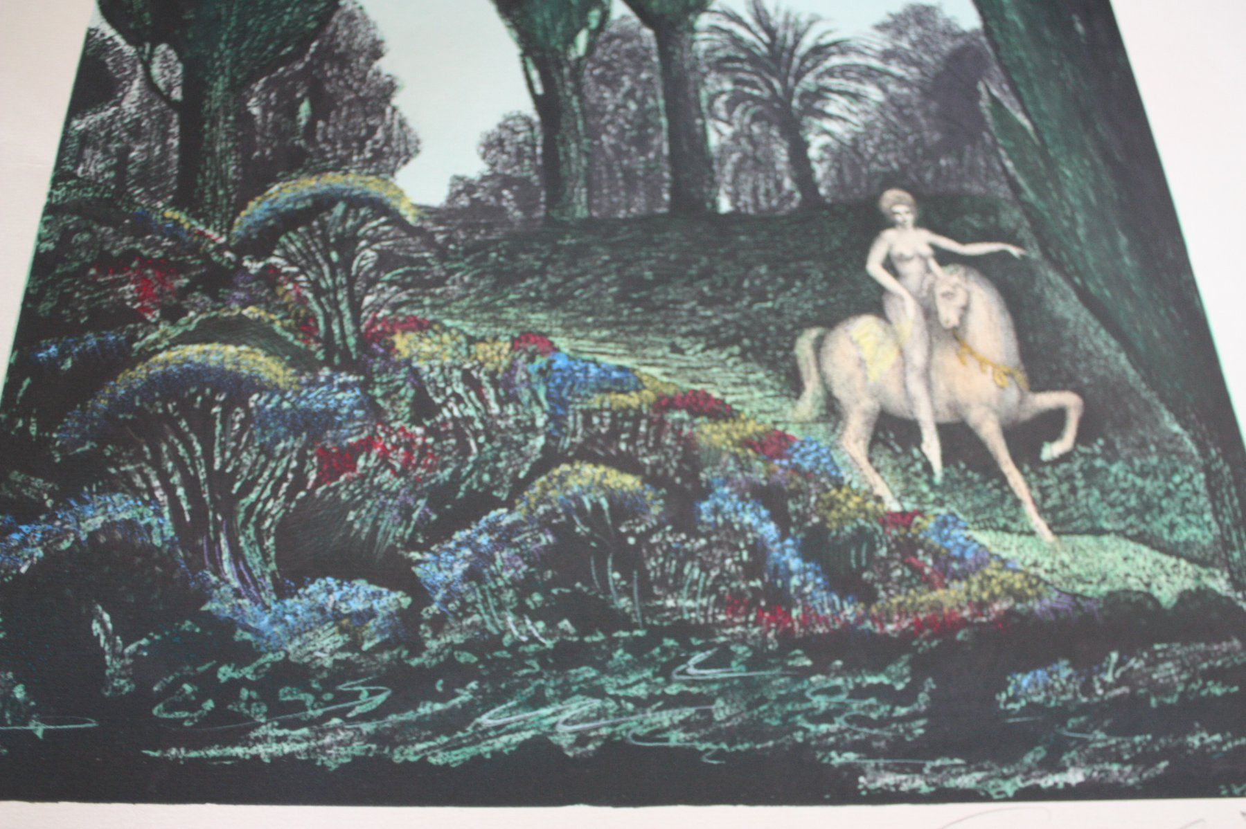 Grafica & Litografie: Farbe litografia von Ernst Fuchs – Usato da Altstätten SG venduto da sulim 3