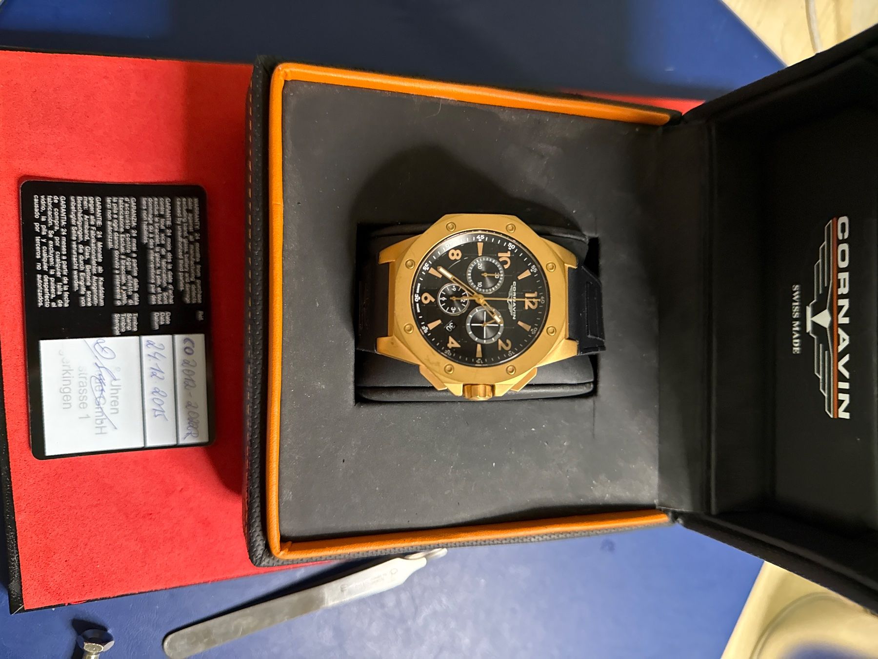 Orologi: Cornavin Chronograph Quarz 47 mm – Usato da Pfeffingen venduto da Allhandelklgwatches 2