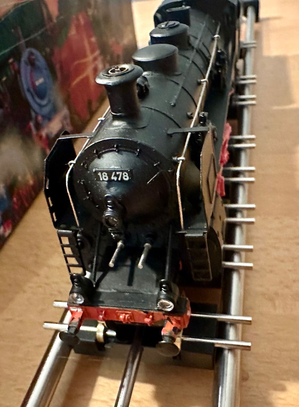 Märklin Modellini di ferrovie: Märklin 3091 DB Dampflok AC Analog – Usato da Oftringen venduto da ib.85 4