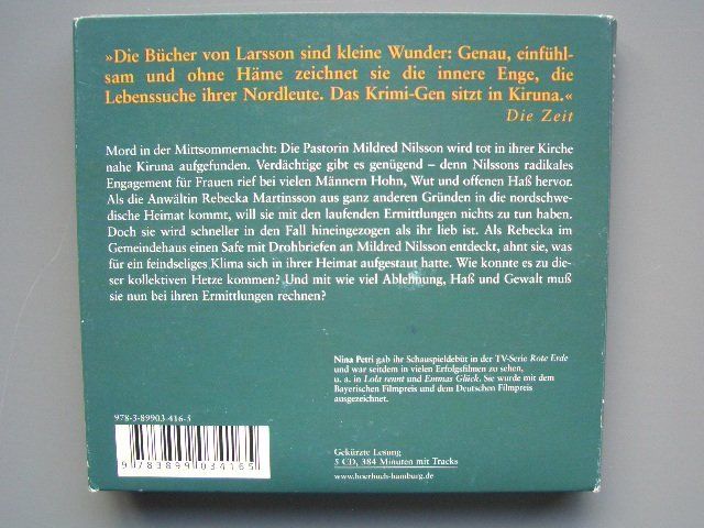 Hörbücher: "WEISSE NACHT" Asa Larsson – Gebraucht aus Dalin von sup_8qj5 1