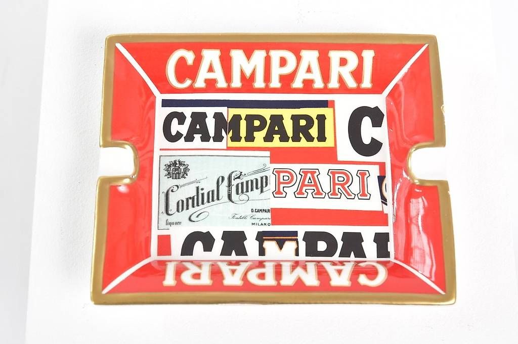 Portacenere: Bruno Munari Campari Aschenbecher – Usato da Zürich venduto da IndividumCH