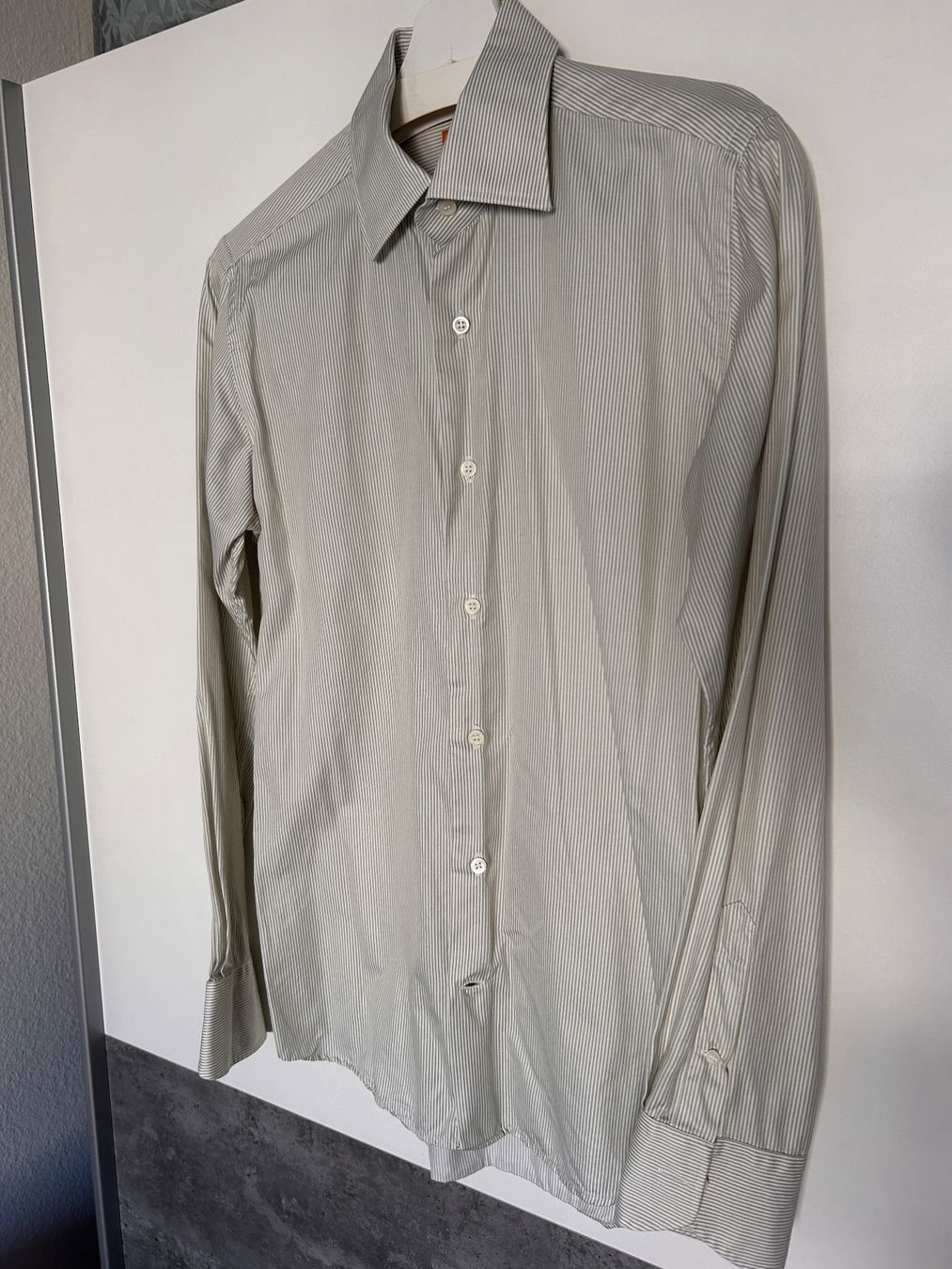 Camicie: Hemd Brüli Swiss Made, Grösse 39, 100 % Baumwolle – Nuovo (secondo la descrizione) da Niederglatt ZH venduto da Julia_4 5