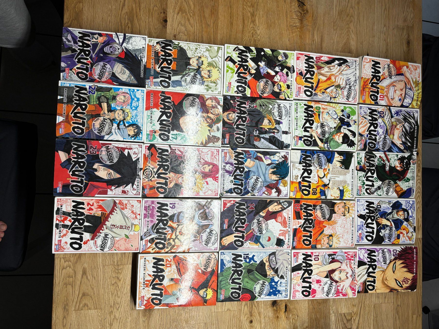 Fumetti: Naruto Manga Massiv 1-11 – Usato da Riggisberg venduto da lin_vd8b