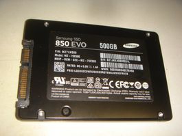 1 stück 500gb ssd. Samsung. Getestet. Siehe Details